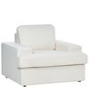 Set of 2 Boucle Armchairs White ALLA_894002