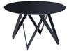 Fekete étkezőasztal ⌀ 120 cm OXHILL_886338