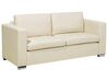 Sofa Set Leder beige 6-Sitzer HELSINKI_3148