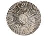Set of 3 Seagrass Wall Decor Light CANTHO_885630