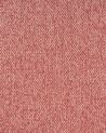 Poltrona em tecido rosa TROSA_851823