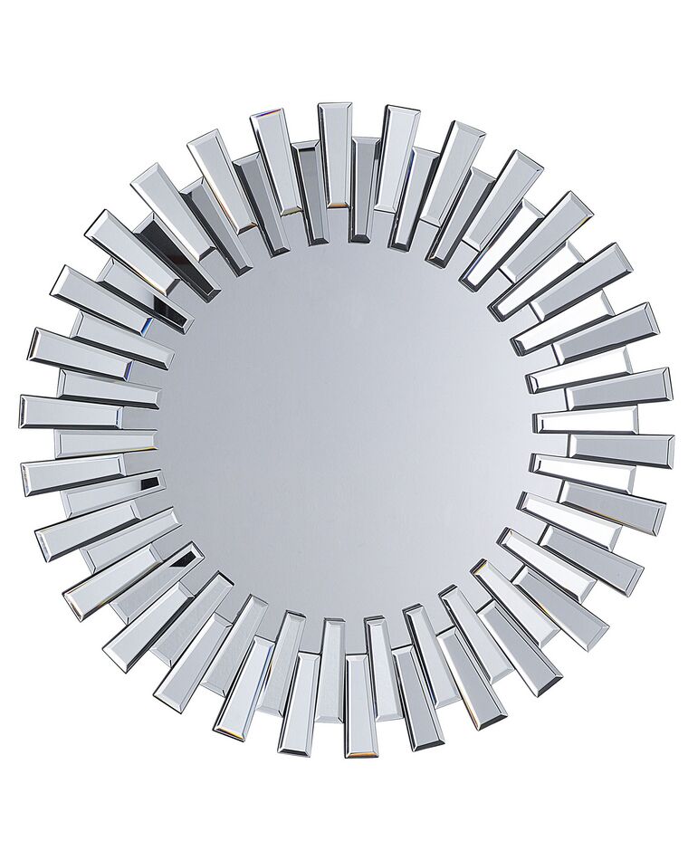 Spejl Ø 70 cm Sølv CHOLET_707020