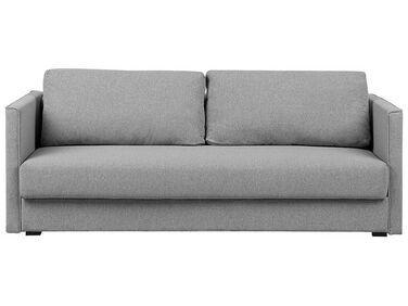 Fabric Sofa Bed with Storage Grey EKSJO