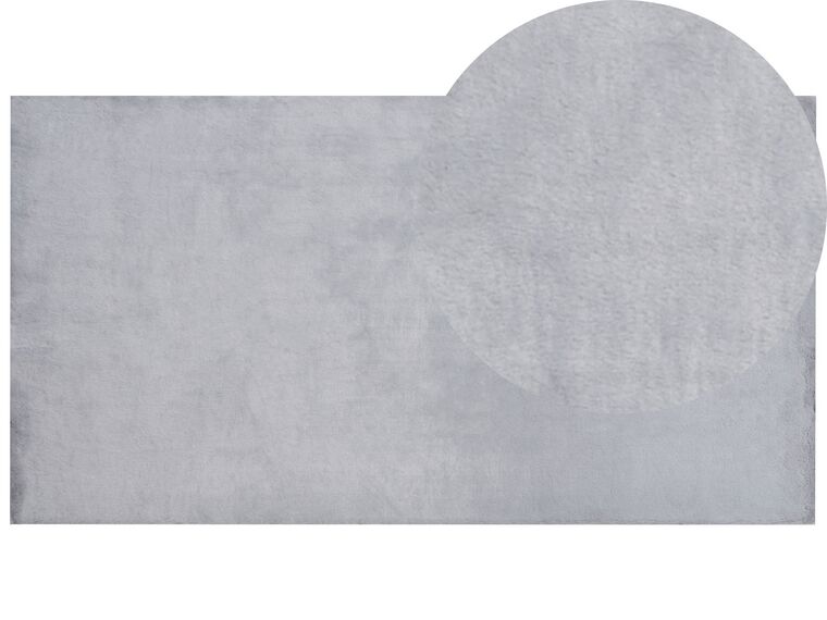 Tappeto grigio chiaro 80 x 150 cm MIRPUR_858840