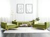Modular Velvet Living Room Set Green ABERDEEN_882476