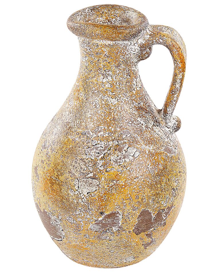 Decoratieve vaas terracotta meerkleurig 28 cm FILIPPI_850317