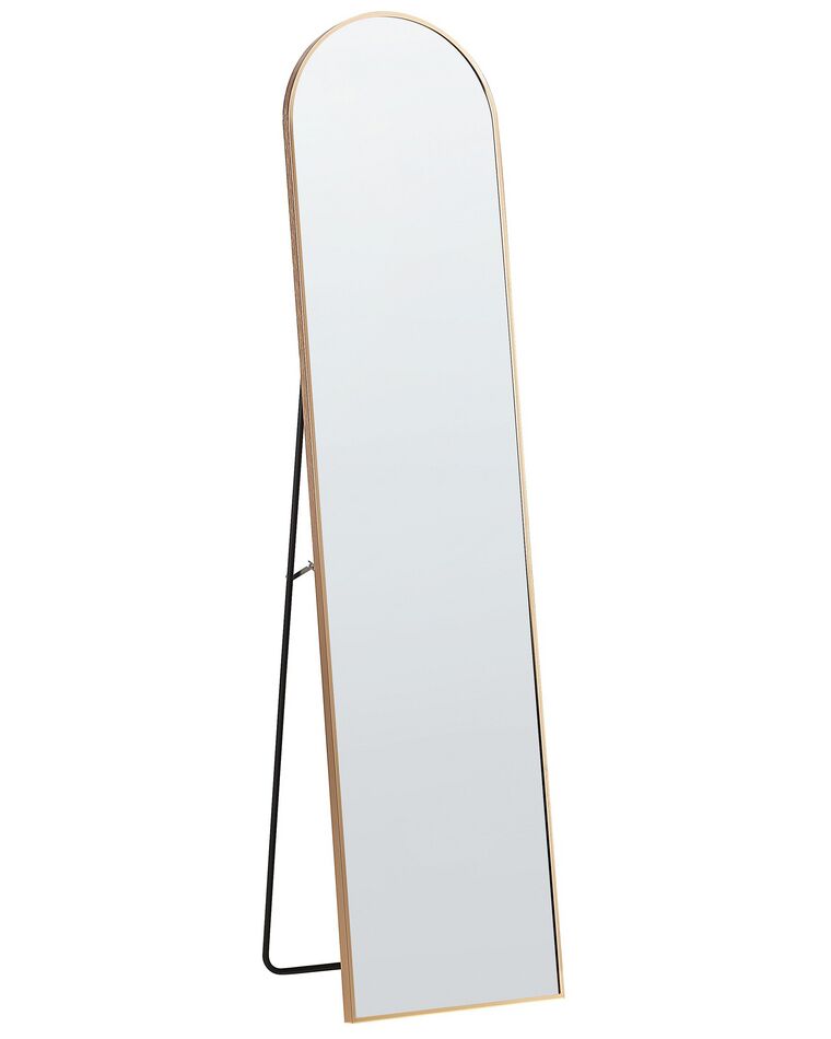Stehspiegel Metall gold oval 36 x 150 cm BAGNOLET_830382