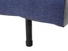 Fabric Single Sofa Bed Blue FARRIS_700013