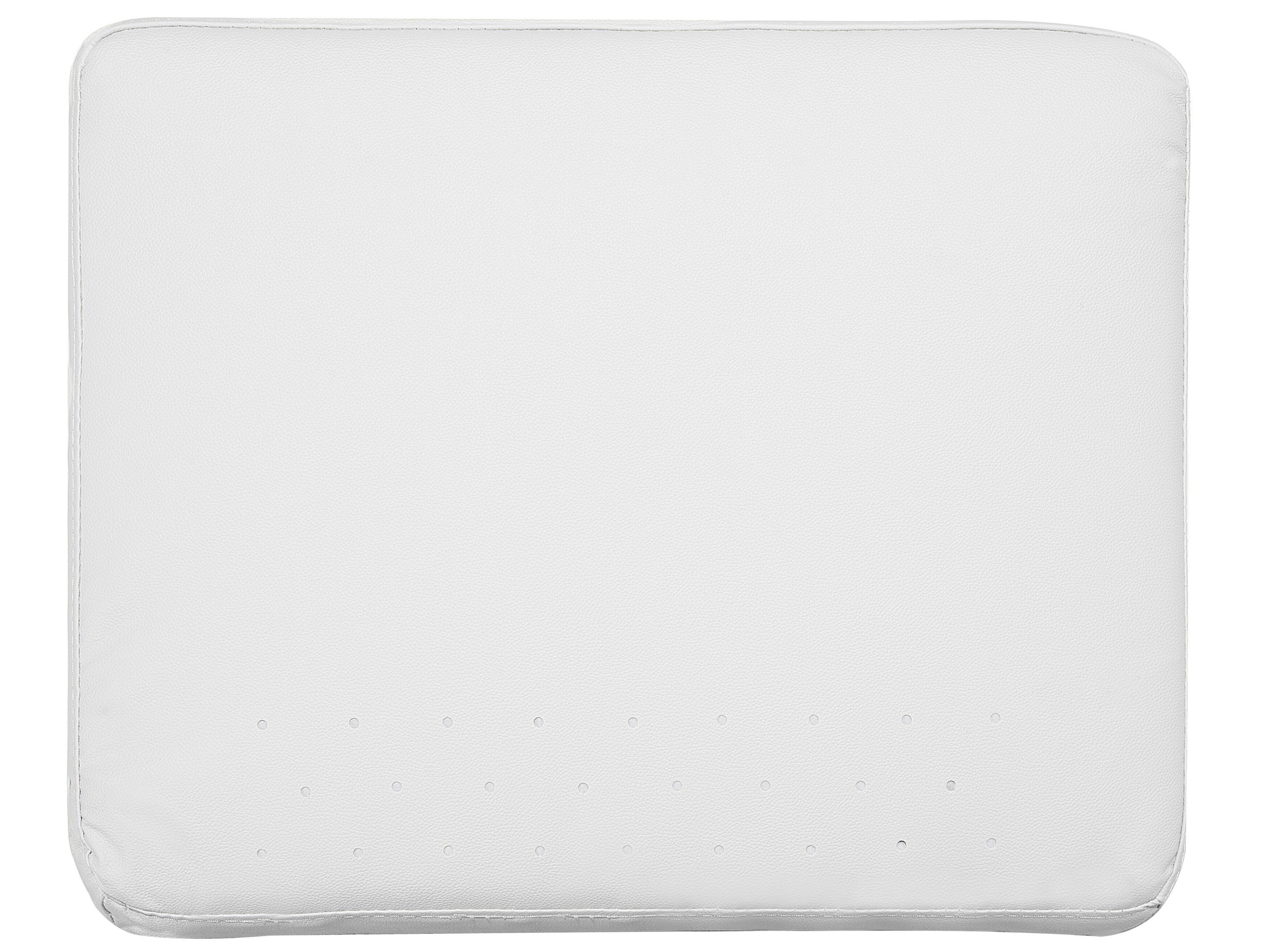 Right Hand Corner Leather Sofa White STOCKHOLM | Beliani.co.uk