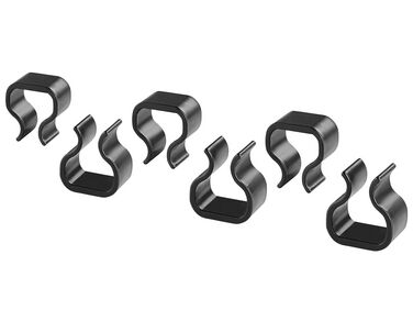 Set of 6 Outdoor Fastener Clips RIETI