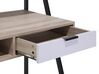 Schreibtisch heller Holzfarbton 100 x 50 cm CALVIN_710714