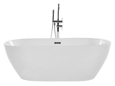 Freestanding Bath 1500 x 750 mm White NEVIS