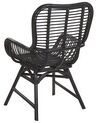  Rattan Accent Chair Black TOGO_801312