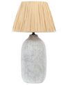 Lampe à poser en céramique grise 56 cm MATILDE_871507