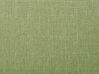 Polsterbett Leinenoptik grün mit Bettkasten 160 x 200 cm LA ROCHELLE_832976