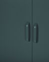 2 Door Metal Storage Cabinet Grey VARNA_782608