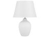 Lampka nocna ceramiczna biała FERGUS_741609
