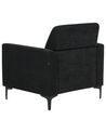 Fabric Armchair Black FENES_897869