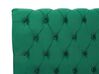 Sametová vodní postel 160 x 200 cm zelená AVALLON_846846
