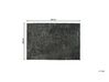 Tappeto shaggy grigio scuro 200 x 300 cm EVREN_758630