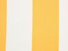 Udendørs stolehynde gul/hvid 37 x 34 cm sæt af 2 TERNI_842511