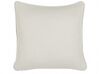 Set of 2 Cushions 45 x 45 cm White HELIOTROPE_818584