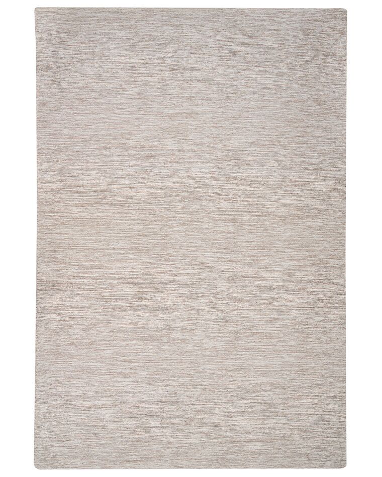Tapis en coton beige 200 x 300 cm DERINCE_903438