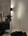 Sapin de Noël avec décoration LED 190 cm blanc LAPPI_894406