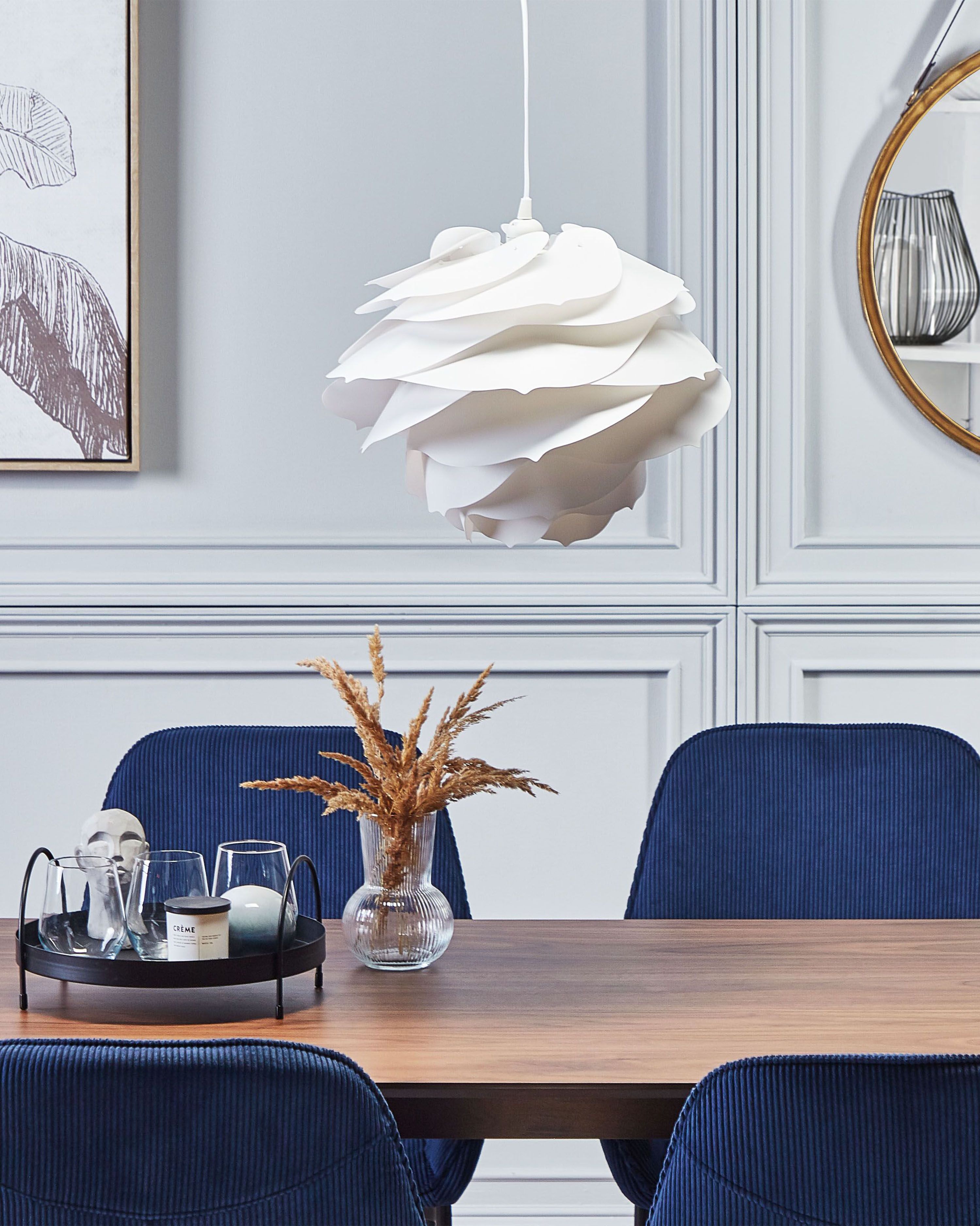 Lampa wisząca biała NILE