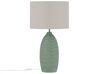 Lampa stołowa ceramiczna zielona OHIO_877453