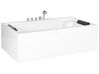 Fritstående badekar hvid 180 x 110 cm SAONA_770435