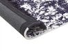 Viskózový koberec 80 x 150 cm fialová/biela AKARSU_837095