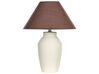 Bordlampe i keramik beige RODEIRO_878619