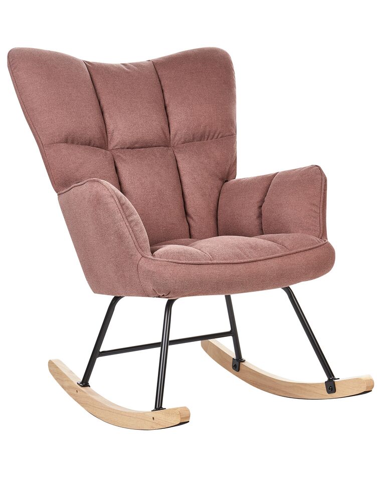 Rocking Chair Pink OULU_914726