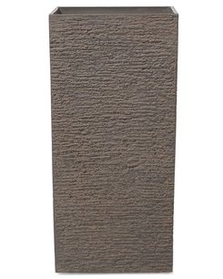 Kukkaruukku kiviseos ruskea 40 x 40 x 81 cm GAZA Kukkaruukku kiviseos ruskea 40 x 40 x 81 cm GAZA