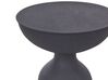 Fekete fém kisasztal kétdarabos szettben COTA/TENJO_883255