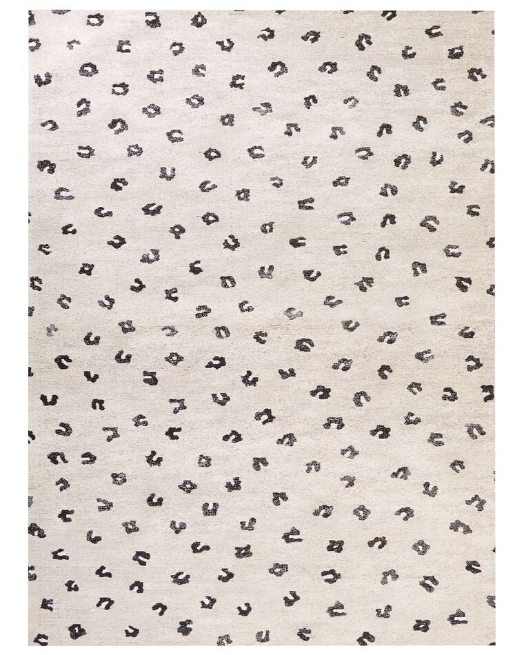 Bavlněný koberec 200 x 300 cm béžový AFIS_853982