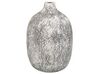Terracotta Fower Vase 36 cm Grey and White VIGO _847876