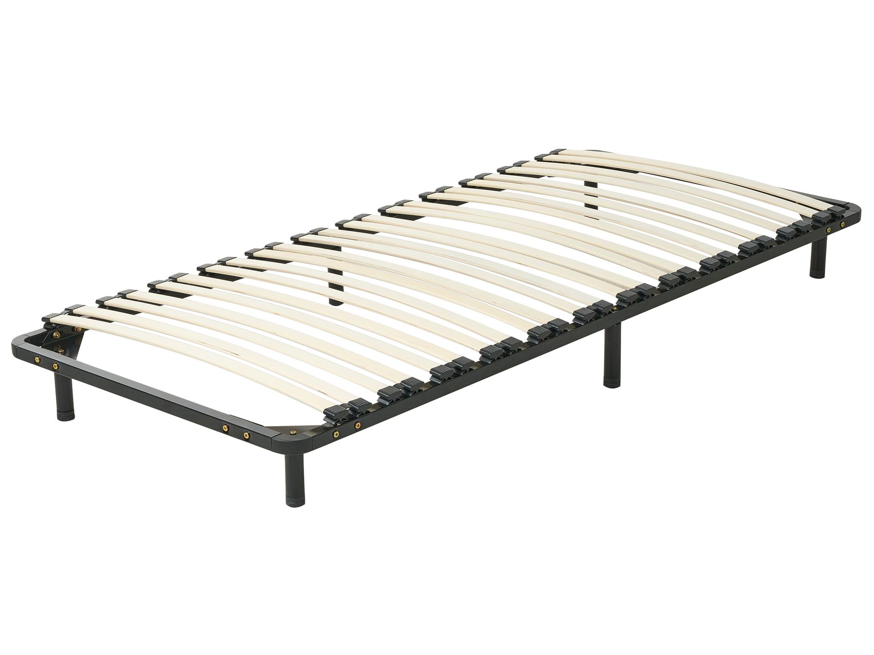 Single Freestanding Slatted Bed Base BASIC Beliani.co.uk