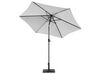 Parasol de jardin gris clair ⌀ 270 cm VARESE_740290
