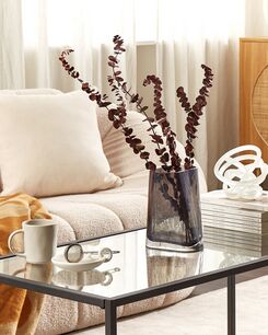 Kukkamaljakko lasi tummanharmaa 20 cm MITATA