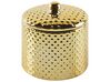 Conjunto de accesorios de baño de cerámica dorado/beige claro CUMANA_823304