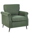 Zöld kárpitozott fotel VIETAS_870646