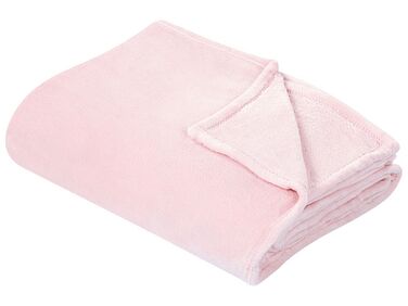 Blanket 200 x 220 cm Pink BAYBURT