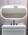LED Wall Mirror 120 x 60 cm Silver CHATEAUROUX_863034