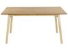 Jedálenský stôl 150 x 90 cm svetlé drevo VARLEY_897122