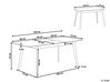 Rozkladací jedálenský stôl 120/150 x 75 cm svetlé drevo MADOX_879080