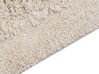 Dywan shaggy bawełniany 80 x 150 cm beżowy BITLIS_837601