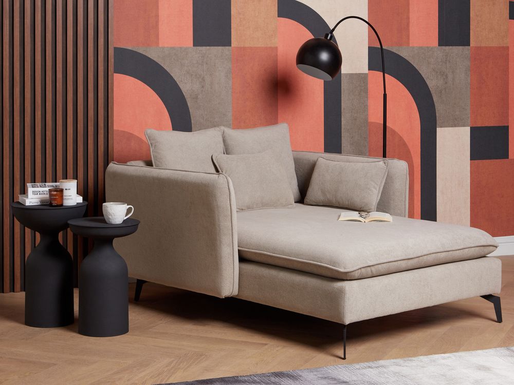 Fabric shop chaise lounge