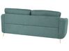 3 Seater Fabric Sofa Green TROSA_851914